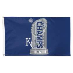 Kansas City Royals Flag 3x5 2015 World Series Champion