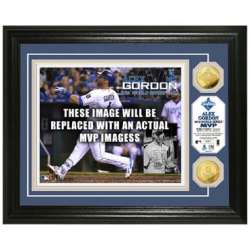 Kansas City Royals Salvador Perez Gold Coin Photo Mint - 2015 World Series MVP