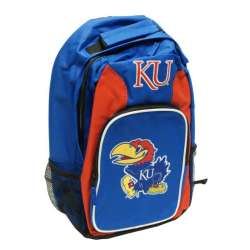 Kansas Jayhawks Backpack Southpaw Style Royal Blue