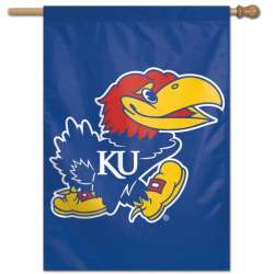 Kansas Jayhawks Banner 28x40 Vertical