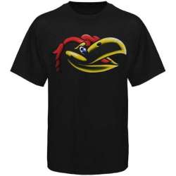 Kansas Jayhawks Black Blackout WEM T-Shirt-