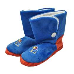 Kansas Jayhawks Slippers - Womens Boot (12 pc case) CO