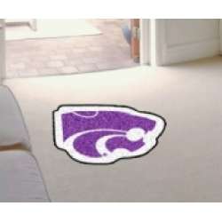 Kansas State Wildcats Area Rug - Mascot Style