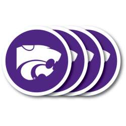 Kansas State Wildcats Coaster Set - 4 Pack - Special Order