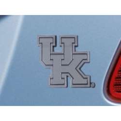Kentucky Wildcats Auto Emblem Premium Metal Chrome - Special Order