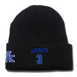 Kentucky Wildcats #3 Edrice Adebayo Black College Basketball Knit Hat