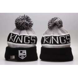LA Kings Fresh Logo Black Knit Hat YP