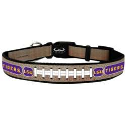 LSU Tigers Pet Collar Reflective Football Size Toy CO