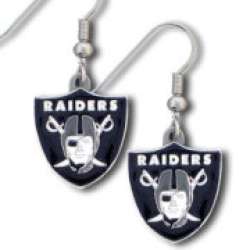 Las Vegas Raiders Dangle Earrings
