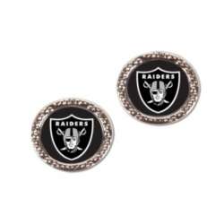 Las Vegas Raiders Earrings Post Style - Special Order