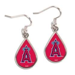 Los Angeles Angels Earrings Tear Drop Style