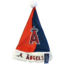 Los Angeles Angels of Anaheim Color Block Santa Hat