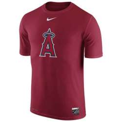 Los Angeles Angels of Anaheim Nike Collection Legend Logo 1.5 Performance WEM T-Shirt - Red