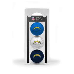 Los Angeles Chargers Golf Balls 3 Pack - Special Order