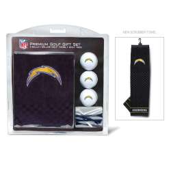 Los Angeles Chargers Golf Gift Set with Embroidered Towel - Special Order