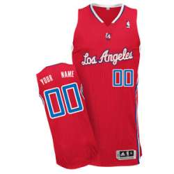 Los Angeles Clippers Customized red Road Jerseys