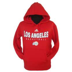 Los Angeles Clippers Team Logo Red Pullover Hoody