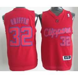 Los Angeles Clippers #32 Blake Griffin Revolution 30 Swingman Red Big Color Jerseys