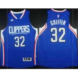 Los Angeles Clippers #32 Blake Griffin Stitched Blue Jerseys