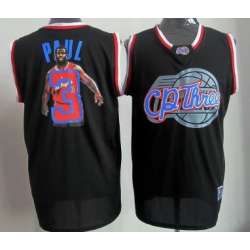 Los Angeles Clippers #3 Chris Paul Black Notorious Fashion Jerseys