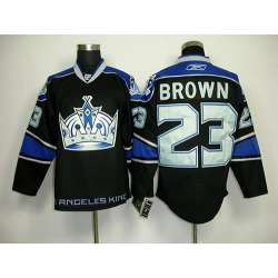 Los Angeles Kings #23 Dustin Brown Black Jerseys
