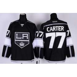 Los Angeles Kings #77 Jeff Carter Black Jerseys