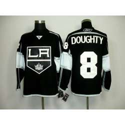 Los Angeles Kings #8 Doughty black Jerseys
