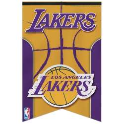Los Angeles Lakers Banner 17x26 Pennant Style Premium Felt