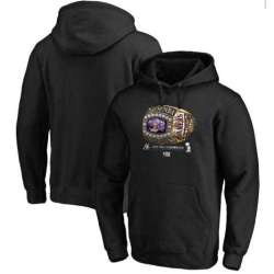 Los Angeles Lakers Black 2020 NBA Finals Champions Bling Diamond Pullover Hoodie
