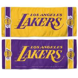 Los Angeles Lakers Cooling Towel 12x30