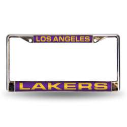 Los Angeles Lakers Laser Chrome Frame