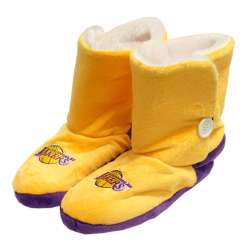Los Angeles Lakers Slippers - Womens Boot (12 pc case) CO