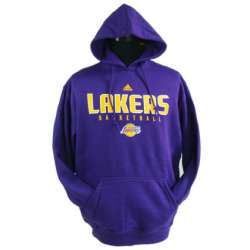 Los Angeles Lakers Team Logo Purple Pullover Hoody