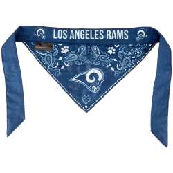 Los Angeles Rams Pet Bandanna Size XS - Special Order