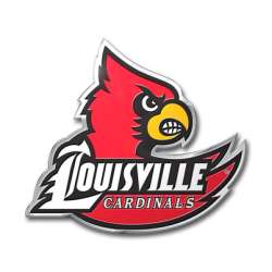 Louisville Cardinals Auto Emblem - Color - Special Order