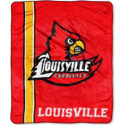 Louisville Cardinals Blanket 50x60 Raschel
