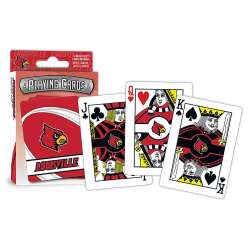 Louisville Cardinals Playing Cards Logo Special Order