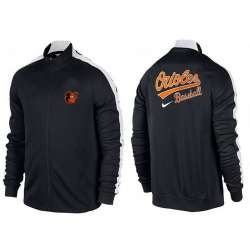 MLB Baltimore Orioles Team Logo 2015 Men Baseball Jacket (6)