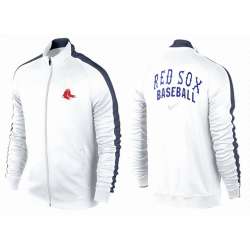 MLB Boston Red Sox Team Logo 2015 Men Baseball Jacket (2)