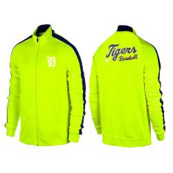MLB Detroit Tigers Team Logo 2015 Men Baseball Jacket (14)