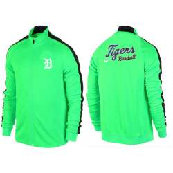 MLB Detroit Tigers Team Logo 2015 Men Baseball Jacket (18)