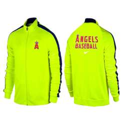 MLB Los Angeles Angels of Anaheim Team Logo 2015 Men Baseball Jacket (14)
