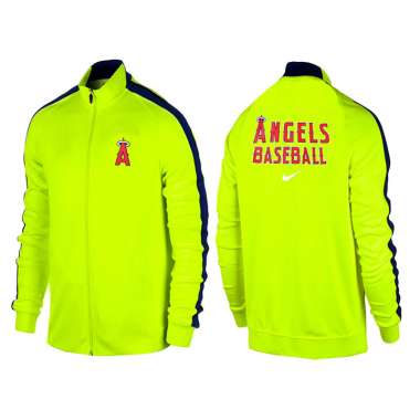 MLB Los Angeles Angels of Anaheim Team Logo 2015 Men Baseball Jacket (14)