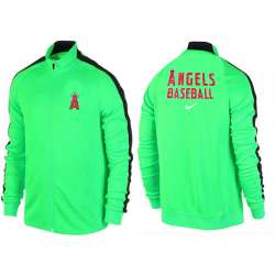 MLB Los Angeles Angels of Anaheim Team Logo 2015 Men Baseball Jacket (18)
