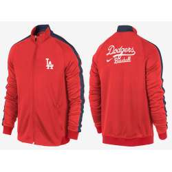 MLB Los Angeles Dodgers Team Logo 2015 Men Baseball Jacket (12)