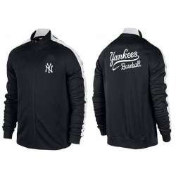 MLB New York Yankees Team Logo 2015 Men Baseball Jacket (6)