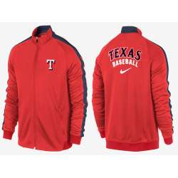 MLB Texas Rangers Team Logo 2015 Men Baseball Jacket (12)