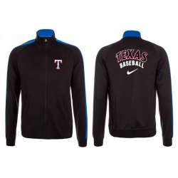 MLB Texas Rangers Team Logo 2015 Men Baseball Jacket (5)