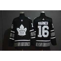 Maple Leafs 16 Mitch Marner Black 2019 NHL All Star Game Adidas Jersey