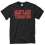 Maryland Terrapins Stacked Text Neon WEM T-Shirt - Black